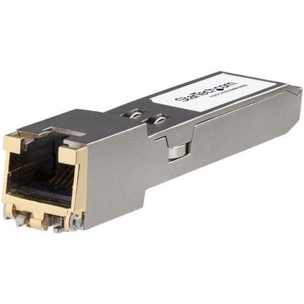 StarTech.com HPE JL563A Compatible SFP+ Module - 10GBASE-T - 10GE Gigabit Ethernet SFP+ to RJ45 Cat6/Cat5e - 30m JL563A-ST