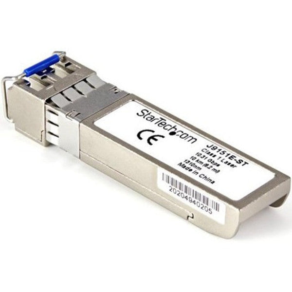 StarTech.com HPE J9151E Compatible SFP+ Module - 10GBASE-LR - 10GE Gigabit Ethernet SFP+ 10GbE Single Mode Fiber Optic Transceiver - 10km J9151E-ST