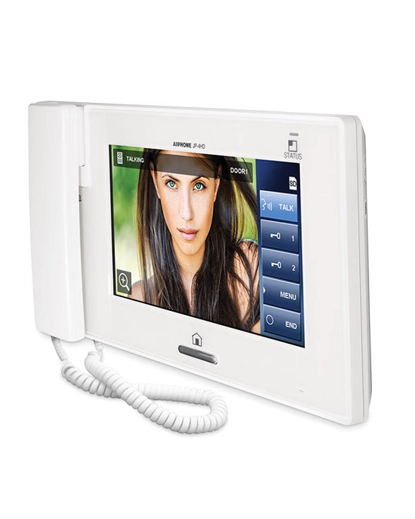 Aiphone JP-4HD 7-Inch Video Master Station WithTouchscreen LCD