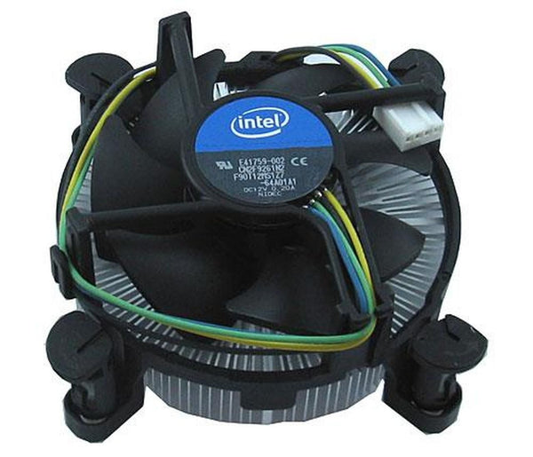 Intel E41759-002 Socket-LGA1156 12VDC 0.41A 4-Pin Copper Core Aluminum Heat Sink Fan
