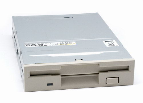 TEAC FD-23HF 3.5\ Internal Floppy Disk Drive (Black / Beige)"