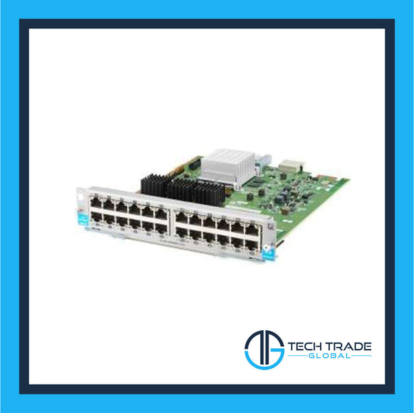 J9989A | HPE - expansion module - Gigabit Ethernet (PoE+) x 12 + Gigabit SFP x 12