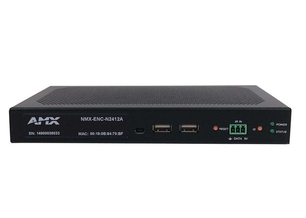 AMX NMX-ENC-N2412A N2400 720x480P JPEG 2000 4K60 4:4:4 Video Over IP Encoder with KVM