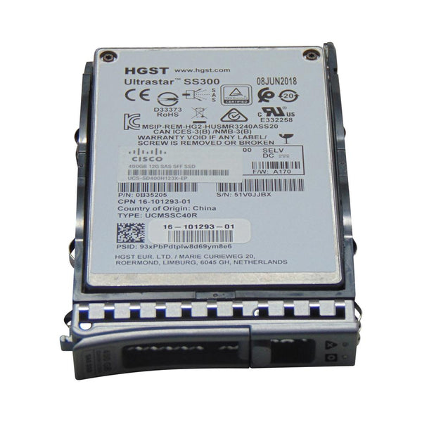 Cisco Enterprise Performance 400 GB Sold State Drive (UCS-SD400H123X-EP=)