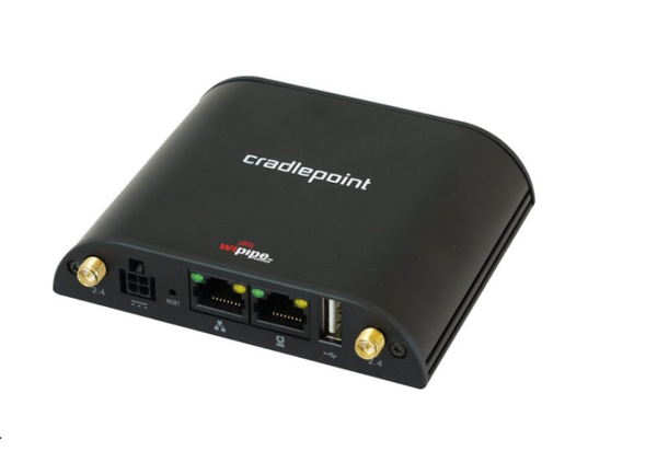 Cradle Point IBR650LE-ATT 2-Antennas 4G/3G 50 Mbps  Desktop Wireless Router
