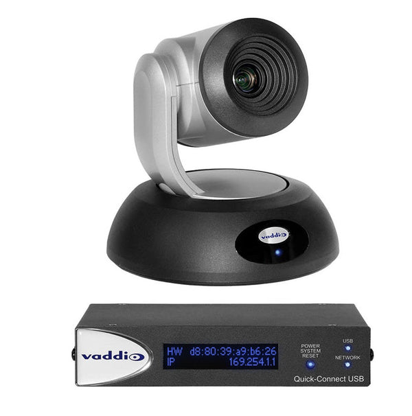 Vaddio 999-9909-000 RoboSHOT 12 QUSB 2.34 MP Conference PTZ Camera System