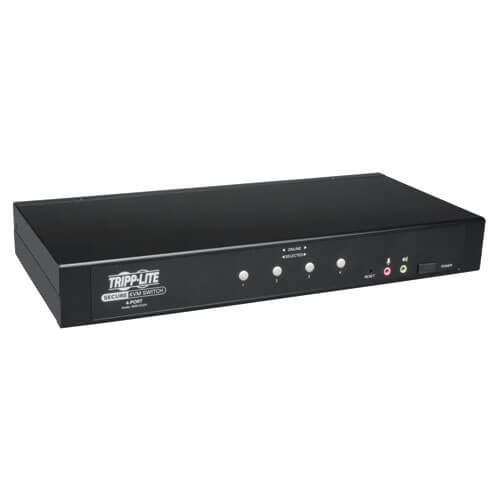 Tripp Lite B002-DUA4 Network 4-Ports DVI-USB + Audio Source KVM Switch