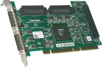 Adaptec ASC-39160 Dual Channel PCI 64 Ultra-160 SCSI CONTRLLER Card