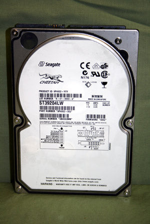 Seagate Cheetah ST39204LW 9.1GB 10KRPM 4MB Buffer 68-PIN Ultra SCSI 3.5\ Hard Drive"