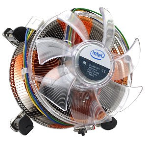 Intel E31964-001 12VDC 0.80A Socket-1366 4-PIN 4\ Copper Core Aluminum Heat Sink Fan"