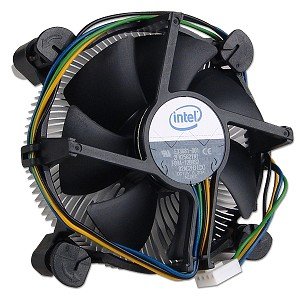 Intel E33681-001 12VDC, 0.60A Socket-775 4-PIN 3.5\ Aluminum Heat Sink Fan"