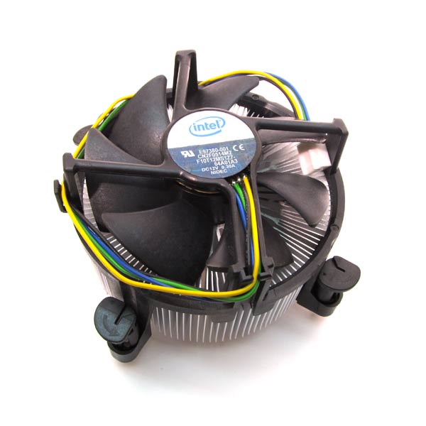 Intel E97380-001 12VDC 0.30Amp LGA1366 4-Pin 3.75\ Heat Sink Fan"