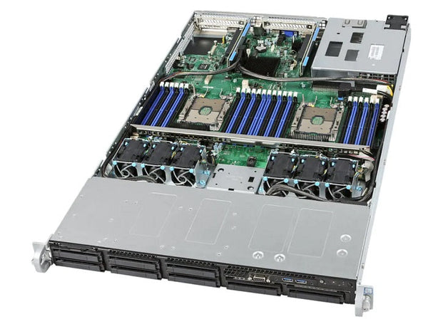 Intel R1208WFTYSR Socket-P Intel C624-Chipset 1U Rack-Mountable Server