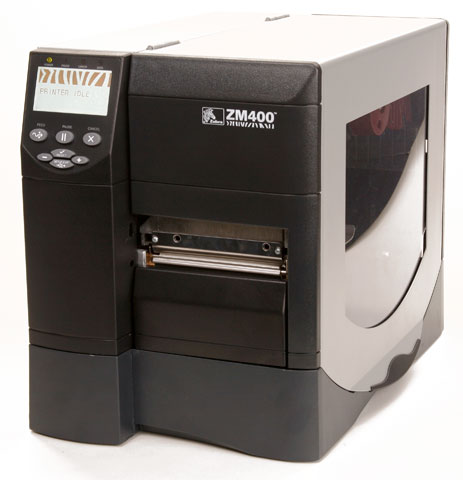 Zebra ZM400-2001-0100T 203Dpi Transfer Label Barcode Printer