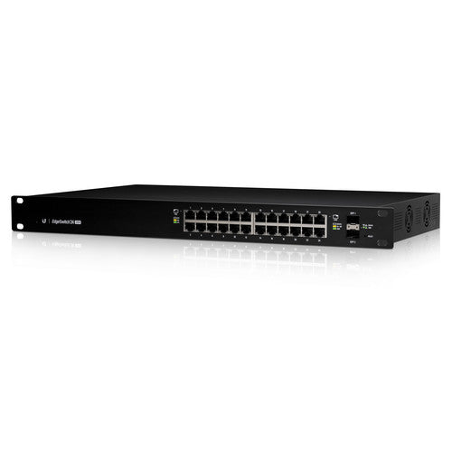 Ubiquiti Networks EdgeSwitch 24-Port 250-Watt Managed PoE+ Gigabit Switch with SFP