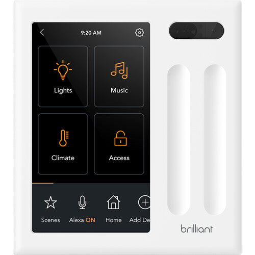 Brilliant Smart Home 2-Switch Control (White)