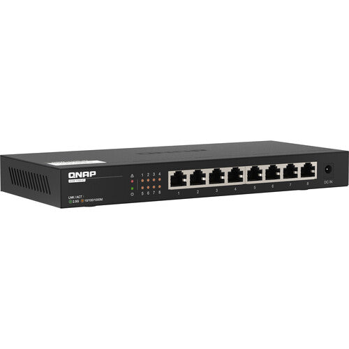 QNAP QSW-1108-8T 8-Port Unmanaged 2.5GbE Network Switch