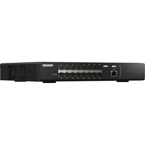 QNAP QSW-M5216-1T 16-Port 25GbE/10GbE Layer 2 Web Managed Switch