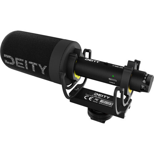 Deity Microphones V-Mic D4 Hybrid Analog/USB Camera-Mount Shotgun Microphone