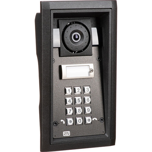 2N IP Force 1-Button Intercom System with Camera and Keypad