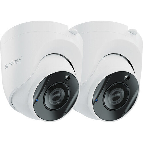 Synology TC500 5MP Outdoor Network Turret Camera with Night Vision (2-Pack)