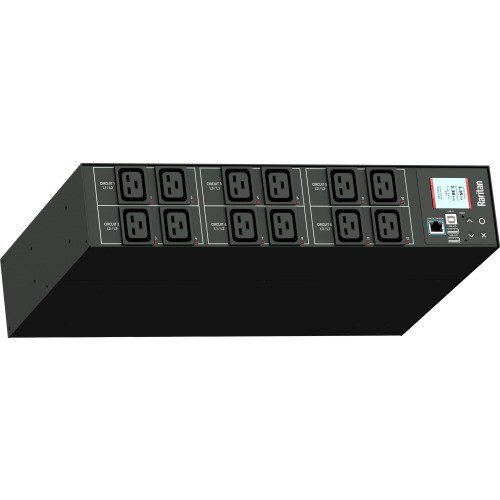 Raritan PX3-5325R-V2 Dominion PX3 12-Outlets 3-PH 17.30kVA Rack-Mount Power Distribution Unit