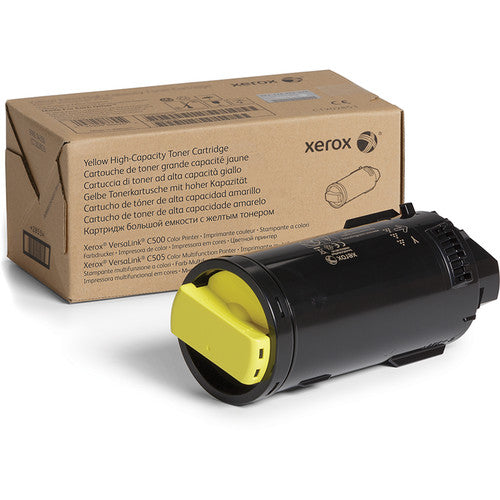 Xerox 106R03865 Yellow High Capacity Laser Toner Cartridge For VersaLink C500 And VersaLink C505