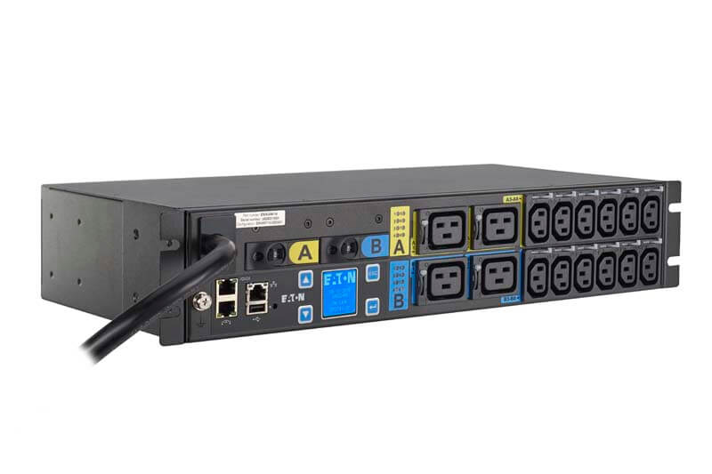 Eaton EMAU07-10 16-Outlet 240V Rack Mountable Power Distribution Unit.