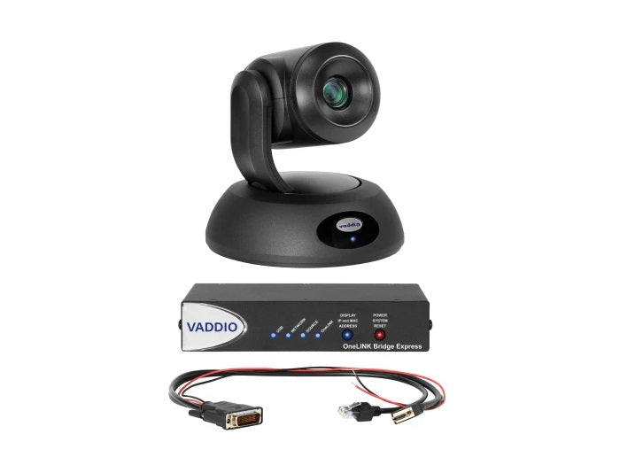 Vaddio 999-96450-570 RoboSHOT 12E HDBT OneLINK Bridge Camera System