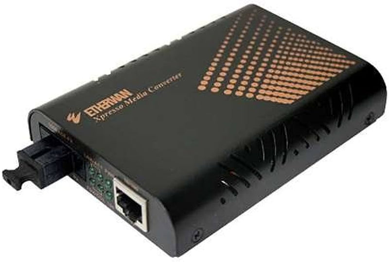 EtherWAN EL200CB-20 2-Ports 10/100-TX to 100-FX Single-Mode Media Converter