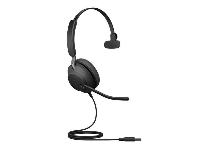 Jabra 24189-889-889 Evolve2 40 SE UC Stereo 1.6-Inch 100 -14000 hertz On-Ear Headset