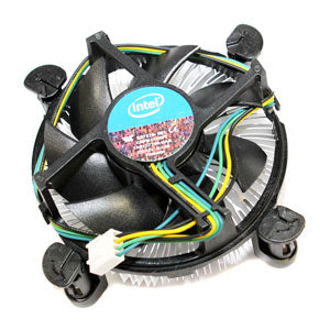 Intel E97379-001 Socket-LGA1155/1156 4-PIN 3.5-Inch Aluminum Heat Sink Fan