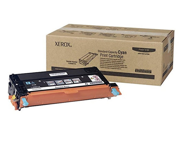 Xerox 113R00719 Cyan Standard Capacity Laser Toner Cartridge For Phaser 6180