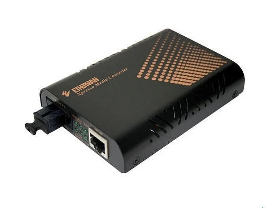 EtherWAN EL200CB-5 2-Ports 10/100-TX to 100-FX Multi-Mode Media Converter