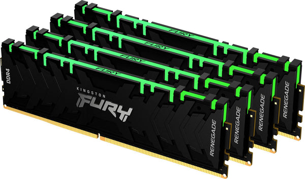 Kingston KF436C16RB1AK4/64 64GB Fury Renegade RGB DDR4 SDRAM Memory Kit