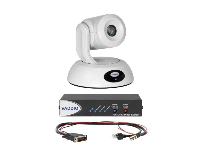 Vaddio 999-96450-570W RoboSHOT 12E HDBT OneLINK Bridge Camera System