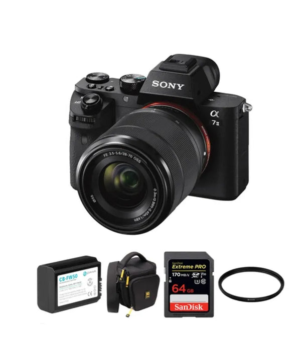 Sony a7 III Mirrorless Camera with 28-70mm Lens and Accessories Kit