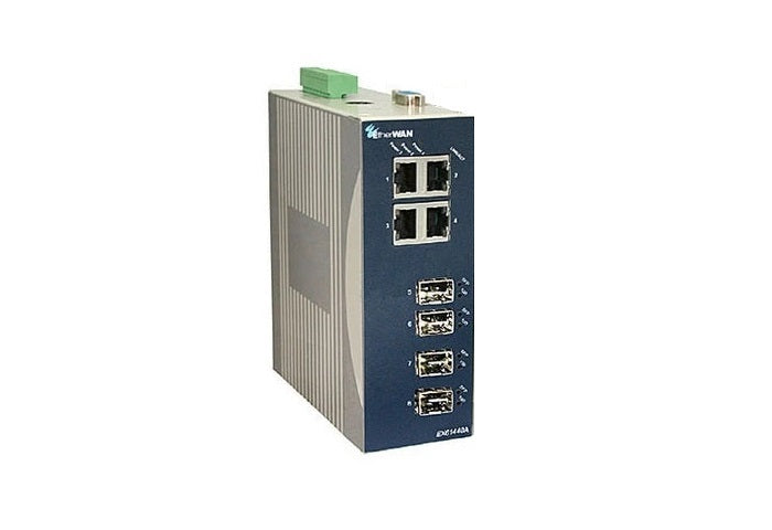 EtherWAN EX61440A-20B 8-Ports 10/100TX + 100FX Ethernet Managed Switch