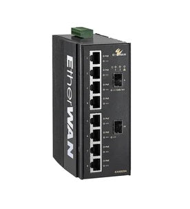 EtherWAN EX46928A-5-J 10-Ports Gigabit Ethernet PoE+ Unmanaged Switch