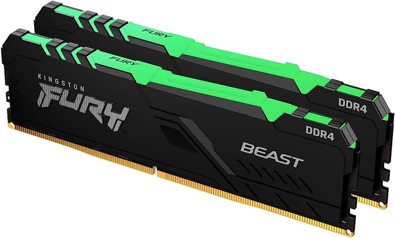 Kingston KF436C18BBAK2/32 32GB Fury Beast RGB DDR4 SDRAM Memory Kit