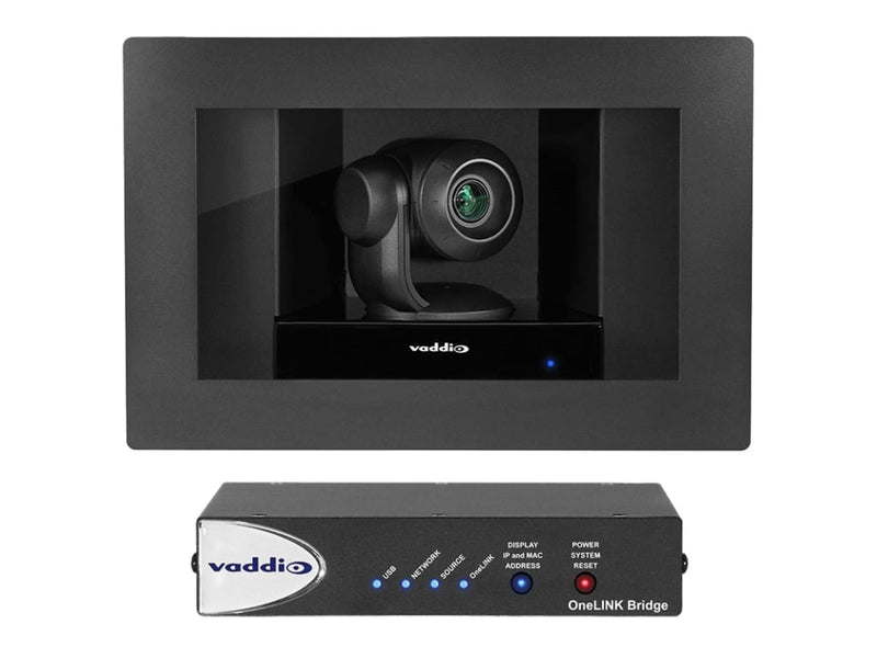 Vaddio 999-9966-200 RoboSHOT IW Clear Glass OneLINK Bridge Camera System