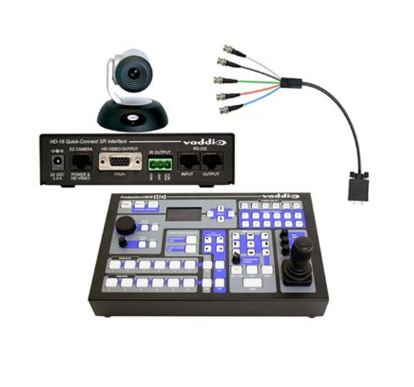 Vaddio 999-5600-100 ProductionVIEW HD 2.3MP Camera Bundle