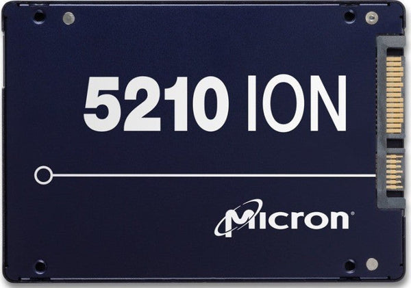 Micron MTFDDAK3T8QDE-2AV16ABYY 5210 ION 3.84TB SATA 6 GB/s 2.5-Inch Solid State Drive