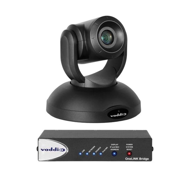 Vaddio 999-9952-200 RoboSHOT 40 UHD OneLINK Bridge PTZ Camera