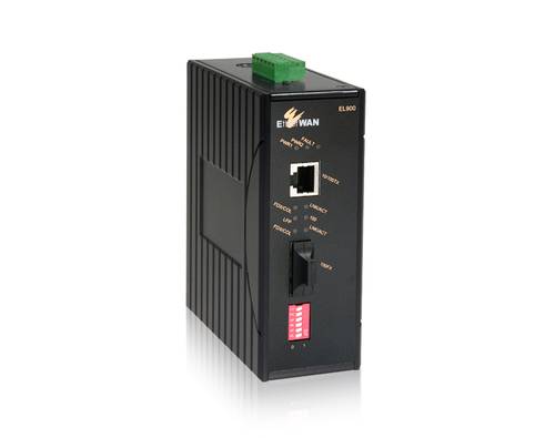 EtherWAN EL900-A-B-1-A 2-Ports 10/100-TX to 100-FX Fiber Media Converter