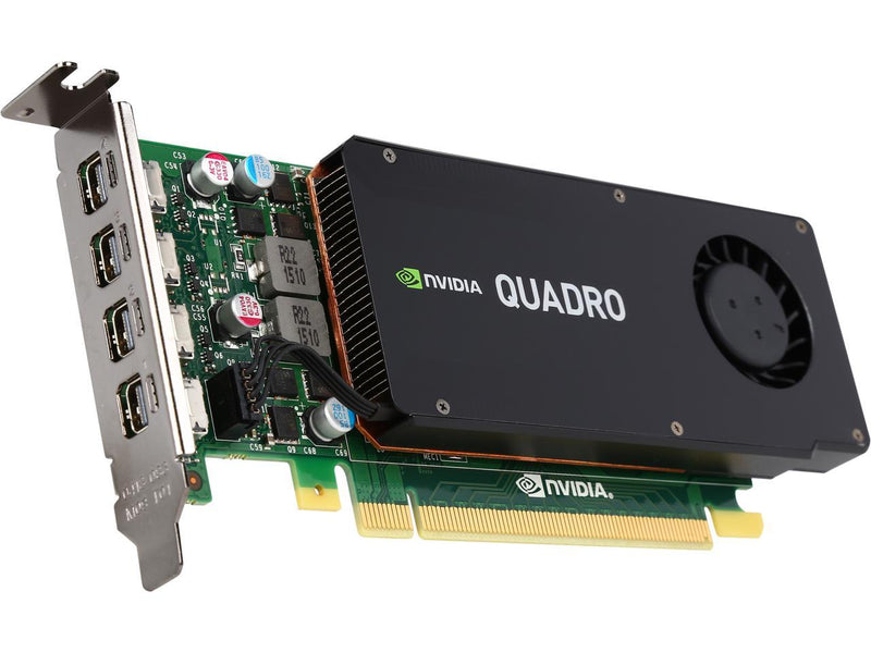 NVidia VCQK1200DP-PB Quadro K1200 4GB 128-bit GDDR5 PCI Express 2.0 x16 Graphics Card