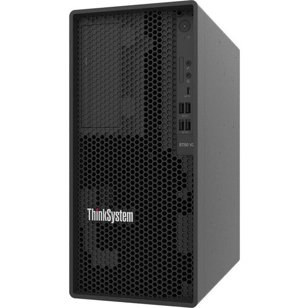 Lenovo 7D8JA02GNA ThinkSystem ST50 V2 E-2324G 4-Core 3.10GHz Tower Server.