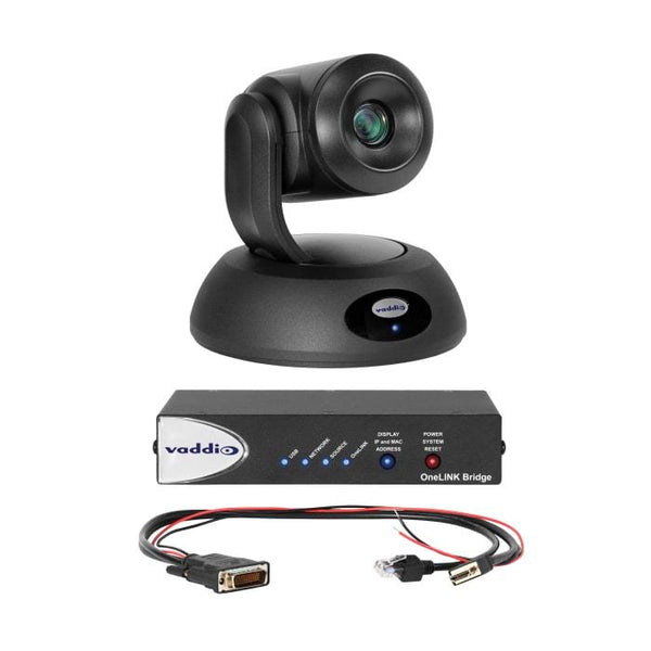 Vaddio 999-96450-500 RoboSHOT 12E HDBT OneLINK Bridge Camera System