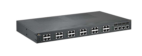 EtherWAN EX77604-04BC 28-Ports 100/10TX Gigabit Fiber Managed Ethernet Switch