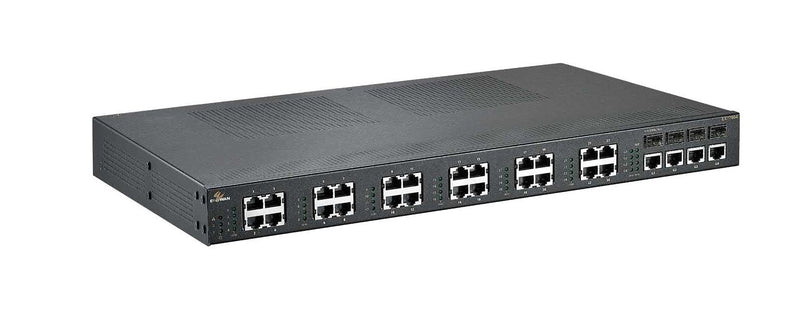 EtherWAN EX77604-04AC 28-Ports 100/10TX Gigabit Fiber Managed Ethernet Switch